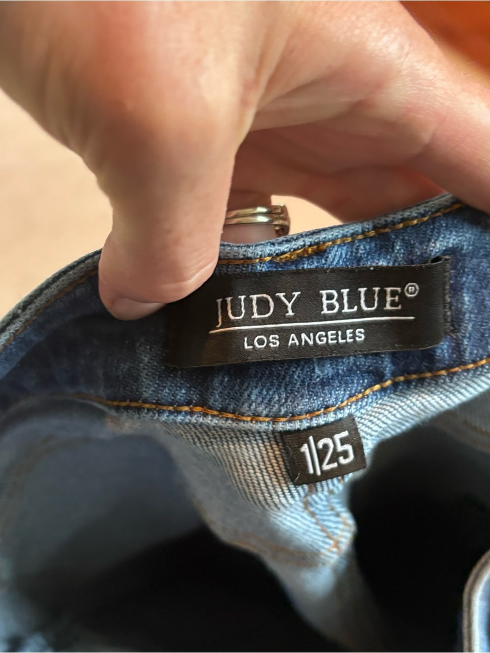 Judy Blue JB88338 Medium Blue Skinny Jeans 1/25 - Picture 3 of 7